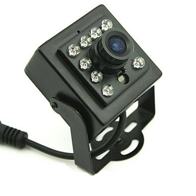 Kwadratowy kształt 10 szt. Diody podczerwieni Mini Ahd Kamera Night Vision z menu OSD